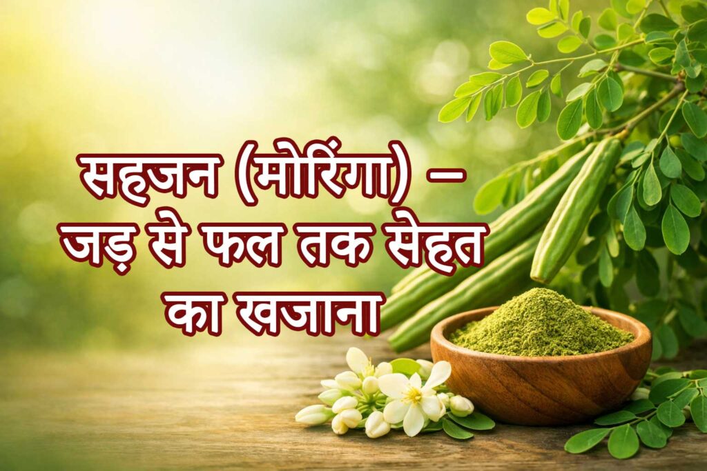 सहजन (मोरिंगा) के फायदे: 300 रोगों में उपयोगी आयुर्वेदिक सुपरफूड