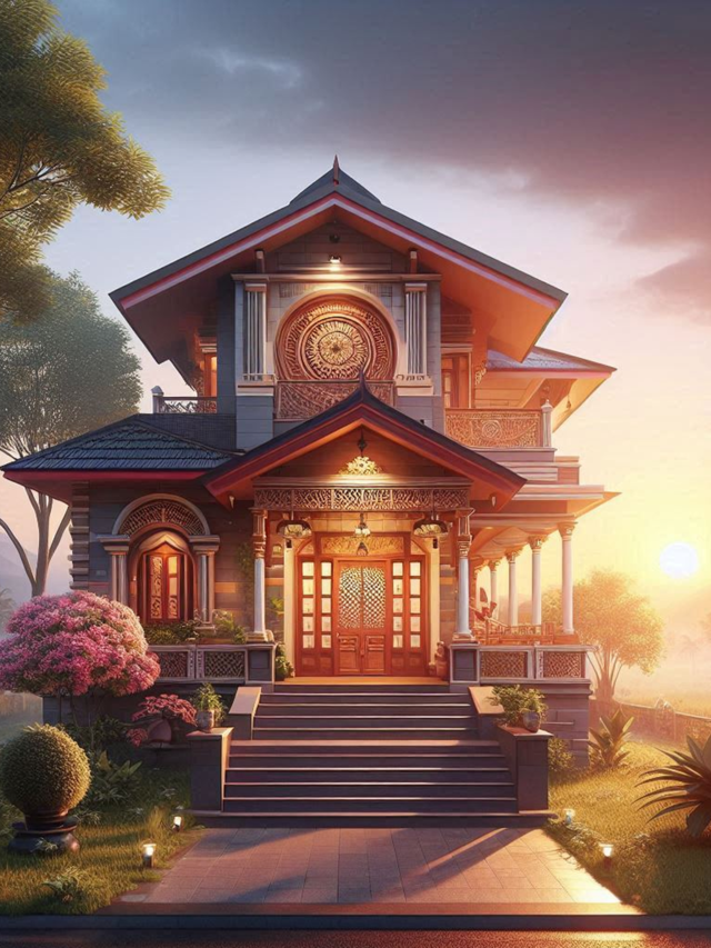 East facing house entrance cover image