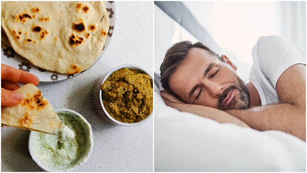 खाने के बाद सोता हुआ व्यक्ति – गलत आदत जो पाचन को प्रभावित कर सकती है