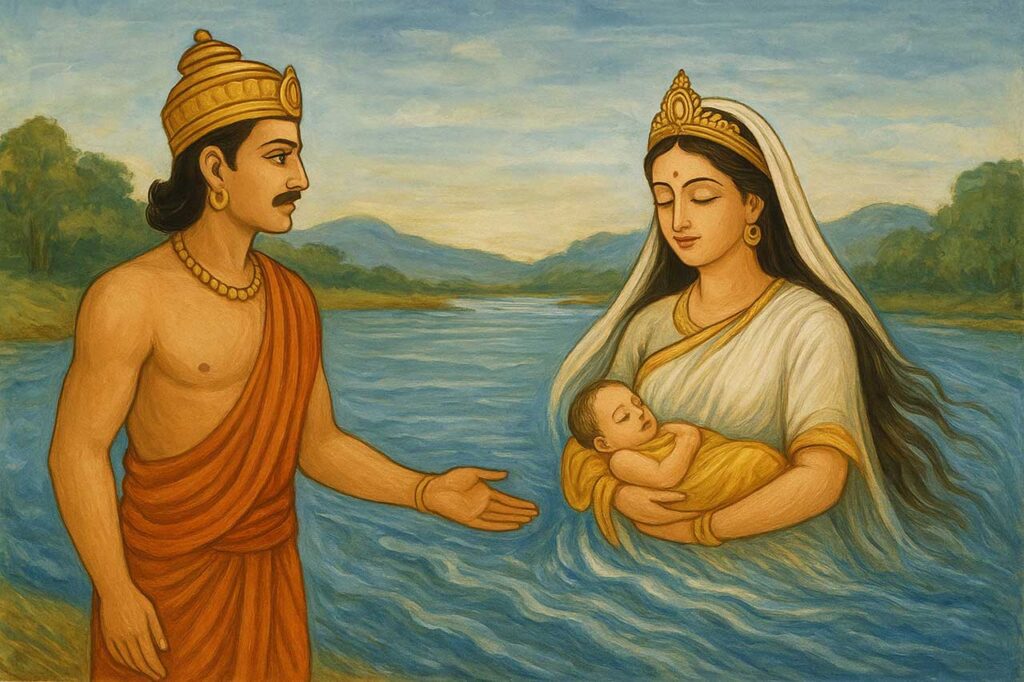 गंगा और महाराज शांतनु की गाथा – भीष्म पितामह का जन्म और महाभारत कथा
