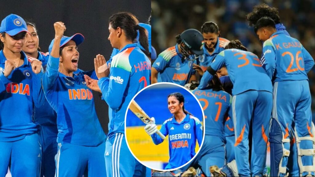 महिला क्रिकेट सेमीफाइनल जीत