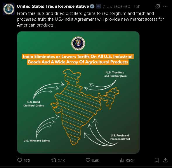अमेरिका ने भारत का पूरा नक्शा दिखाया जिसमें PoK और अक्साई चिन भारत का हिस्सा दर्शाए गए